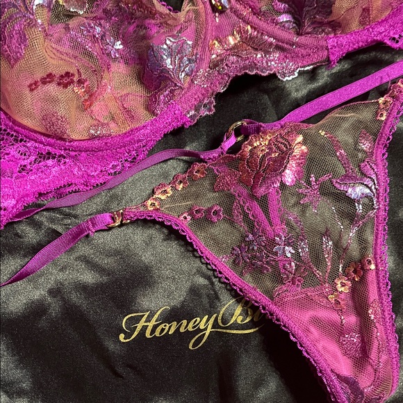Honey Birdette rare Whitney Rainbow bra - Picture 5 of 13